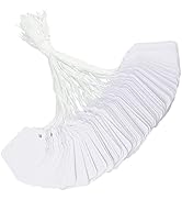 joycraft 500Pcs Price Tags with String Attached,White Writable Merchandise Hang Tags,Price Displa...