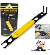 Rack-A-Tiers Solar Serpent - 5-in-1 Multipurpose Solar Connector Tool for MC4, T4, PV4, PV4-S, an...
