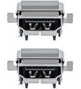 Mcbazel 2-Packs HDMI Port Socket Interface Replacement Parts for Xbox One S Console