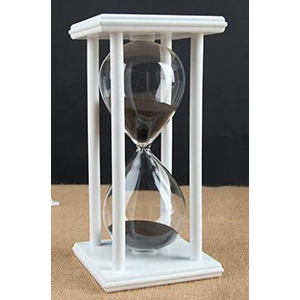 Lodunsyr 30/45/60 Min hourglass black Sandglass