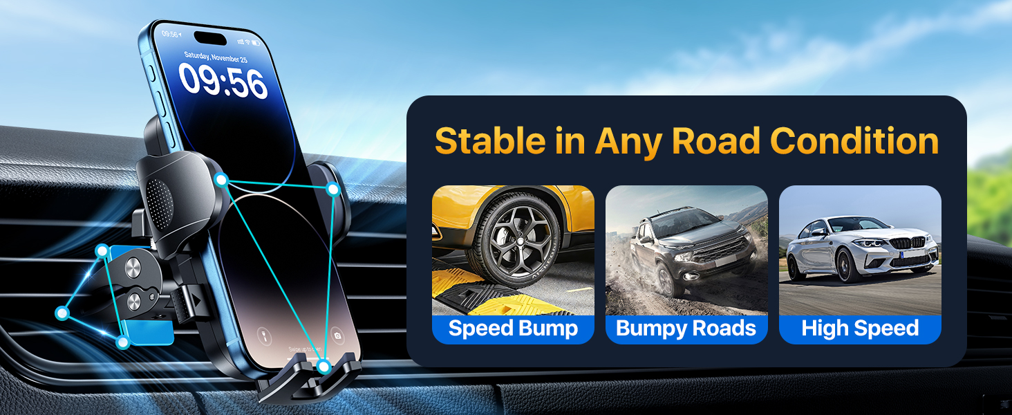 stable on bumpy road