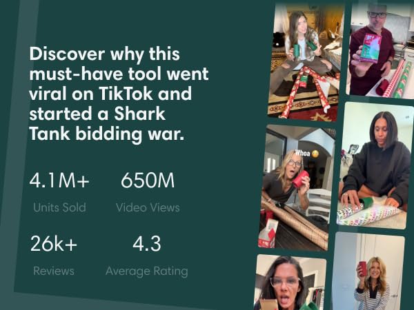 Viral Little ELF Wrapping Paper Cutter As Seen on Shark Tank