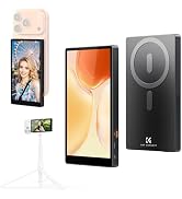 K&F CONCEPT 5" Selfie Monitor Screen, Wireless 4K/1080p Magnetic Vlog Back Camera Monitor, Selfie...