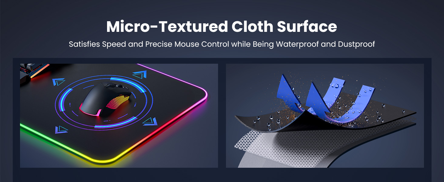 large gaming mouse pad