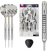 TARGET Darts EXO Edition 90% Tungsten Steel Tip Darts Set – 23g Barrel SP03 – Steel Tip Dart Set,...