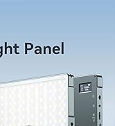 ENEGON 4000mAh Rechargeable Mountable Bicolor LED Video Light with Mini Panel for Professional DS...