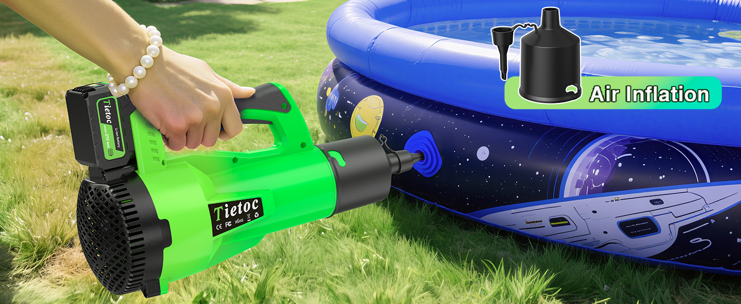 Tietoc Leaf Blower Cordless