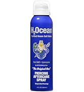 H2Ocean Piercing Aftercare Spray and Keloid Bump Removal– Sea Salt Spray for Body and Facial Pier...