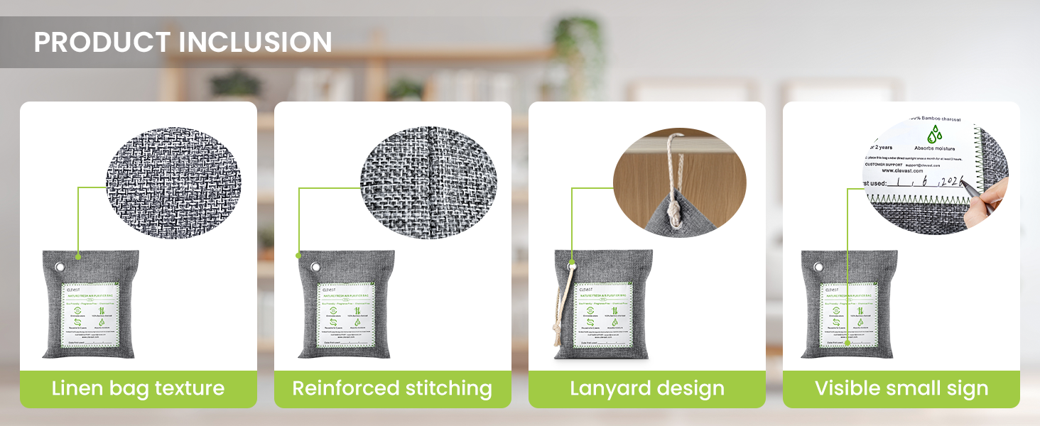 linen bag texture well made air Air Purifying Bag