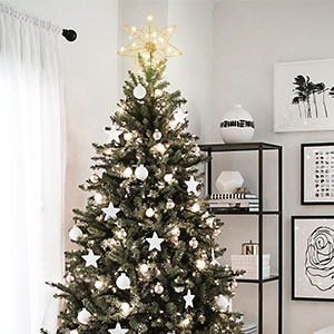 Christmas tree topper star