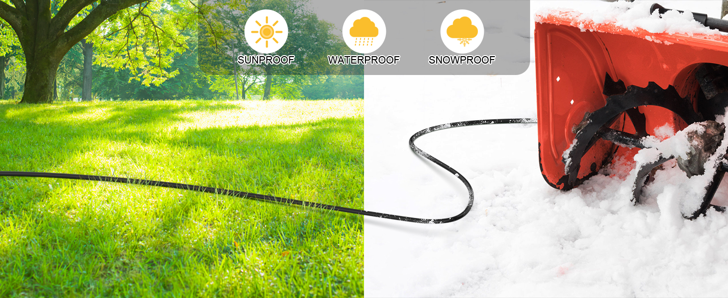 outdoor extension cord 25 ft