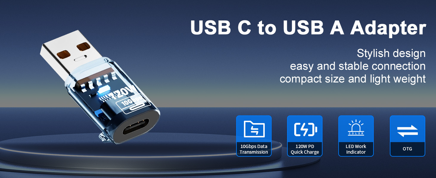 usb c female to usb male adapter