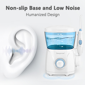 Water dental flosser