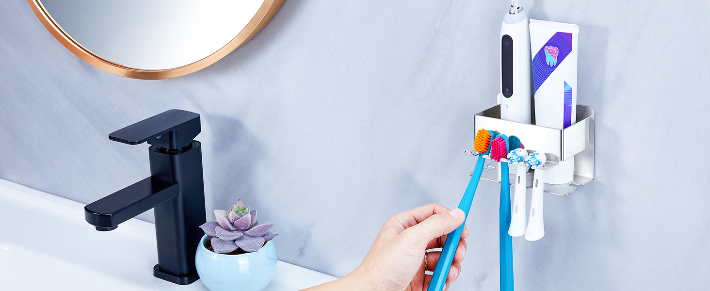tooth brush holder brush head holder