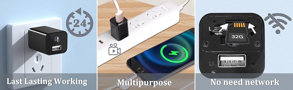 SECURITY CAMERA CHARGER HM34C-6