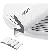 Pluden 40FT Door Weather Stripping Door Seal - Kerf Front Exterior Door Weather Stripping for Doo...