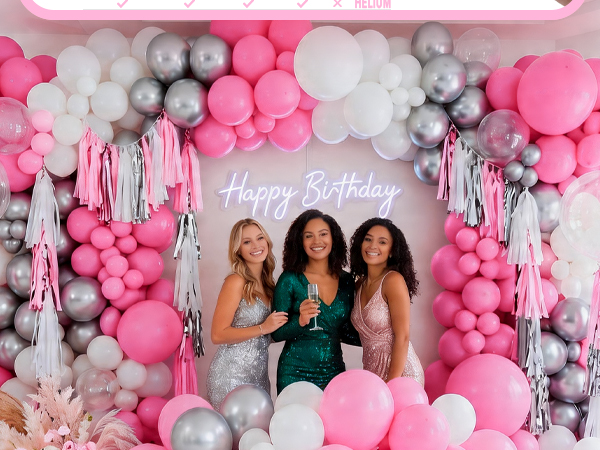 Pink Balloons