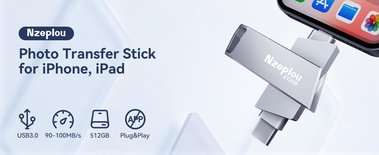 USB flash drive for iPhone iPad