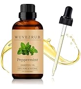 Wuvezrub Peppermint Essential Oil 30ML - 100% Pure and Natural Oils for Aromatherapy Diffuser - 1...