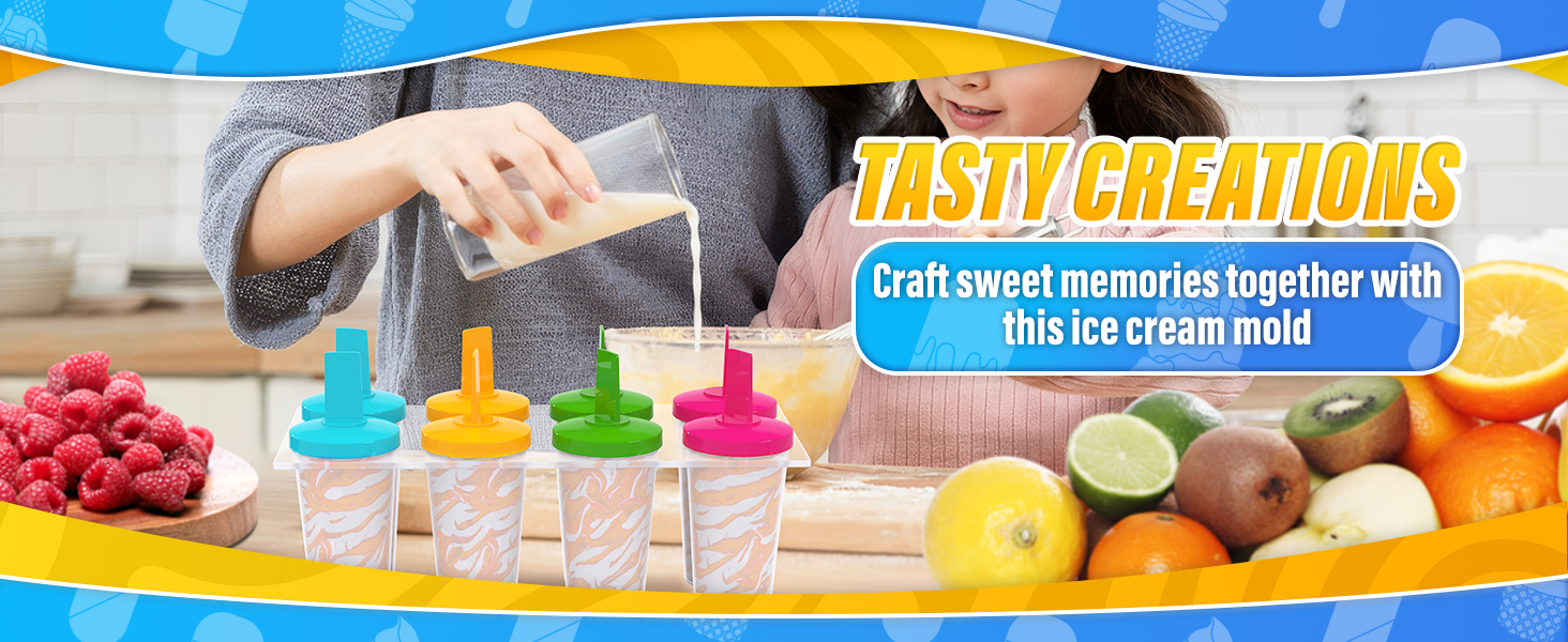 ice cream maker small popsicles ice pops kids food tray lollipop making kit pop ice