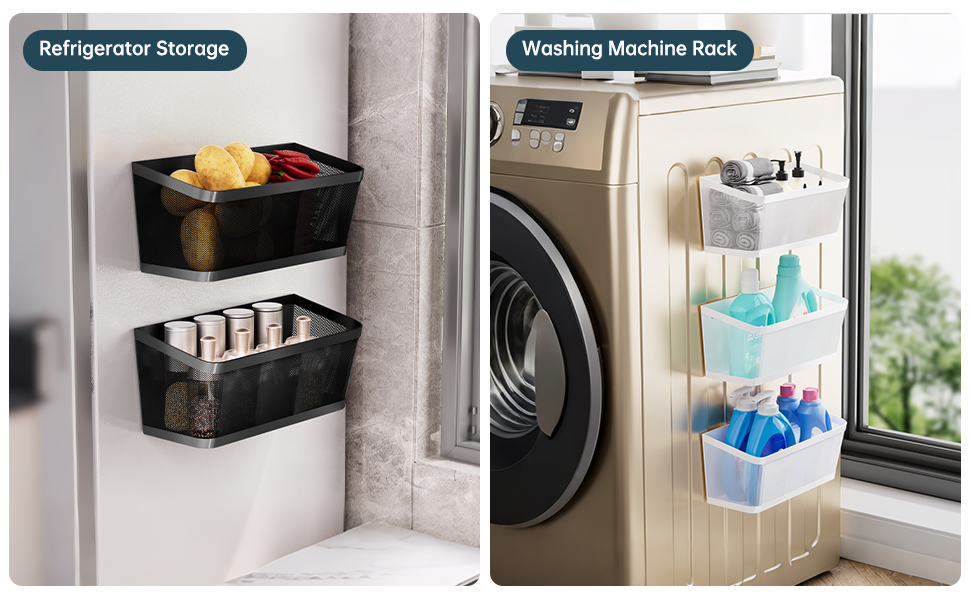 magnetic shelf for fridge