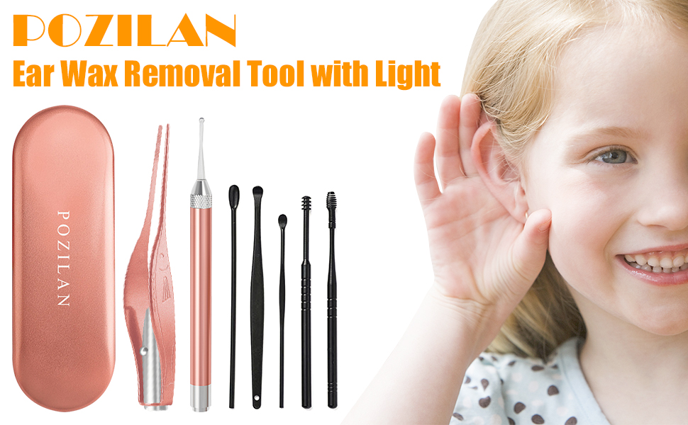 led ear picker with light