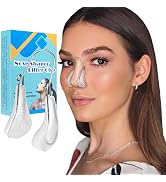 AMIJEAL Nose Shaper Clip Pain-Free Nose Bridge Straightener Corrector Soft Silicone Nose Slimmer ...
