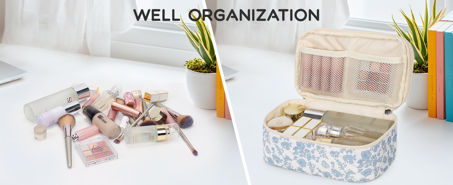 small travel makeup bag for women