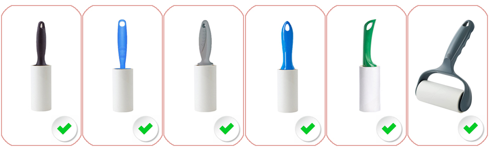 4 inch Lint Roller Refills - 4 A2