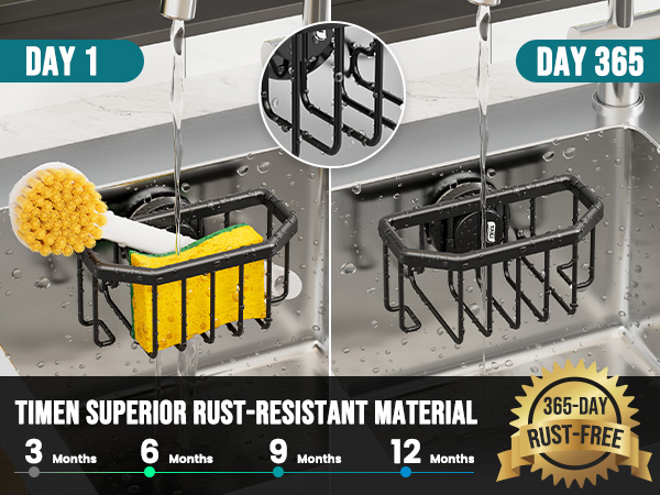 sponge caddy for kitchen sink