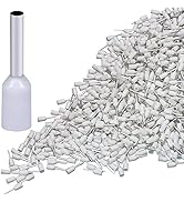 Twidec/1000PCS AWG22 Wire Ferrules Terminals Ferrule Wire Crimp Pin Terminal Connector Wire Ends ...