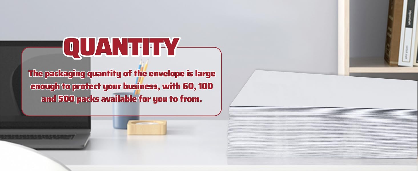 #10 Letter Size Mailing Envelopes