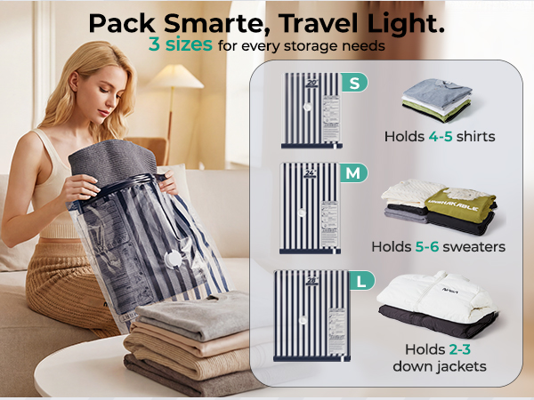 travel vacuum bags