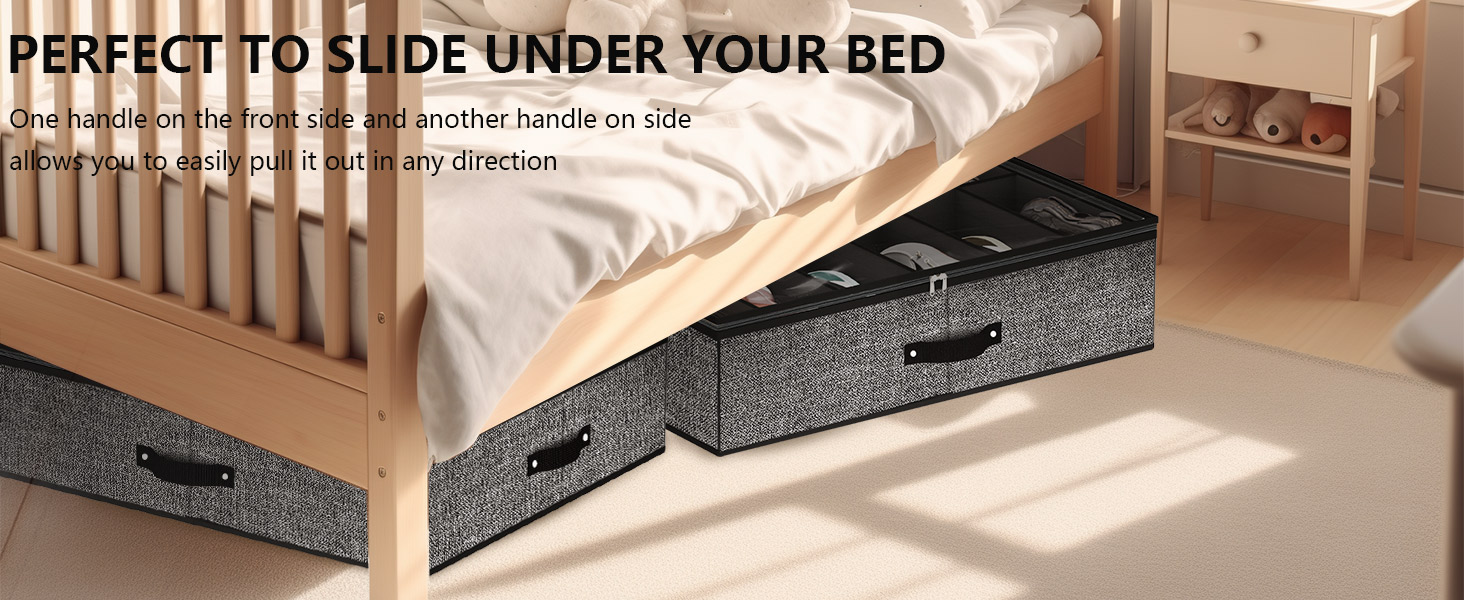 under bed shoe organizer
