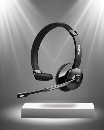 hands-free Bluetooth wireless telephone headphones