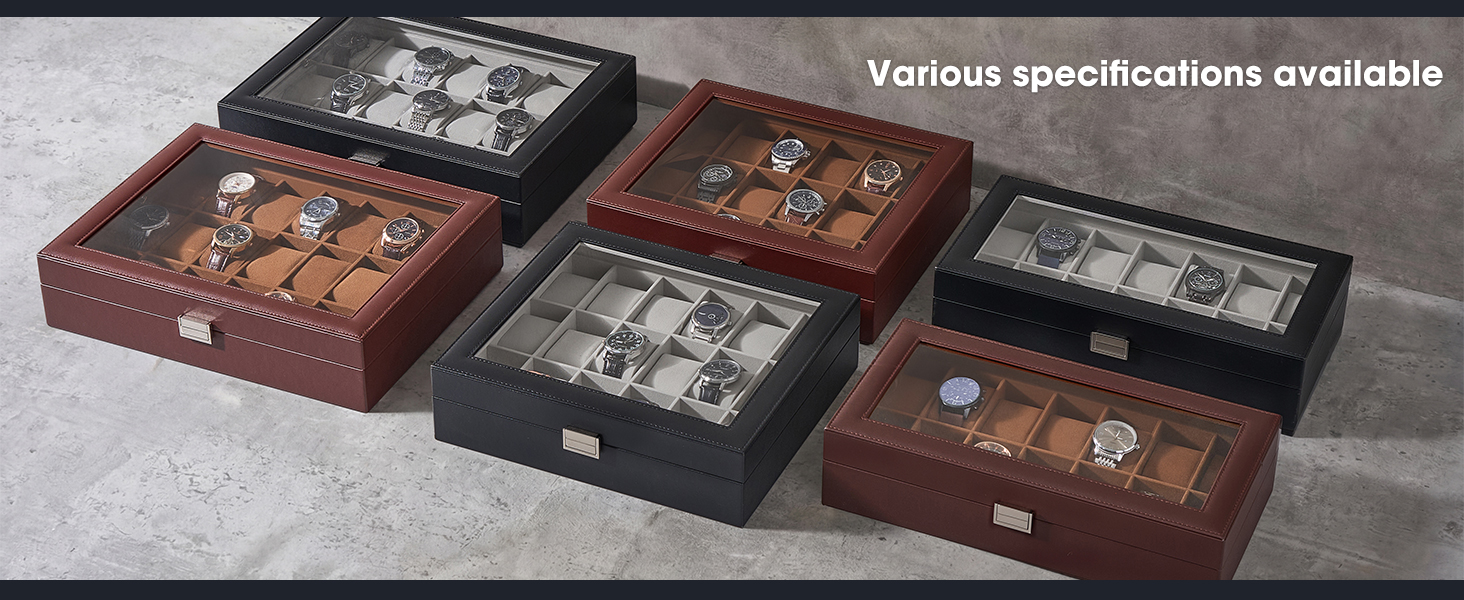 Various specifications available
