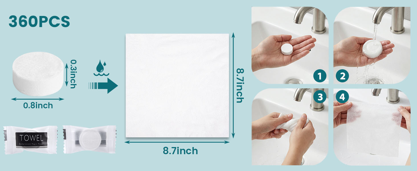 Disposable Compressed Towels