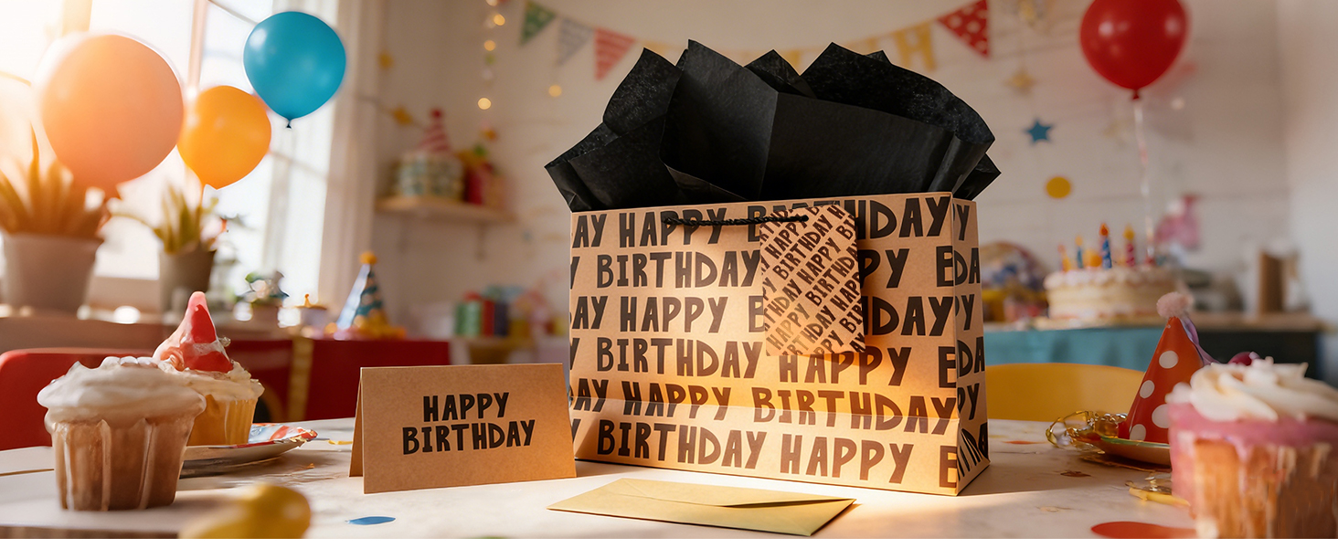 large birthday gift bag