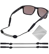 Buyisgle No Tail Eye Glasses Holder Strap - Adjustable Sunglasses Straps Cords for Men Women - Ey...