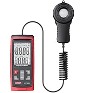 Wintact Light Meter Rechargeable with Blutooth WT1050, Digital Illuminance Guage, Handheld Lux/Fo...
