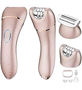 Pluxy Epil Pro 3.0 Women Face Epilator,7-in-1 Painless Body Shaver and Facial Epilator, Pluxy Hai...