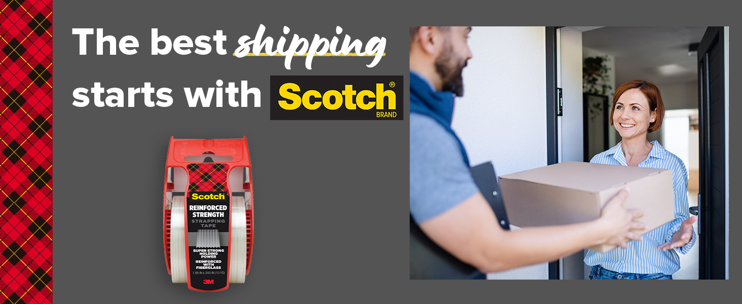 Scotch Reinforced Strength Strapping Tape