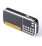 Mfine 088 Mini Speakers Portable Music Player Micro SD/TF USB Disk Speaker FM Radio - Black