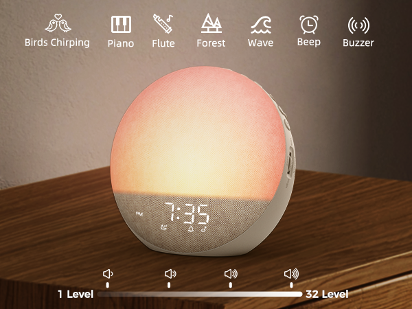 sun lamp alarm