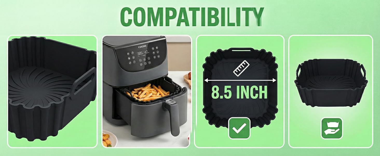 silicone for air fryer basket