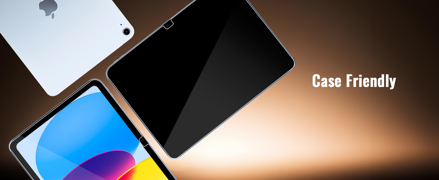 case friendly ipad 11th gen screen protector