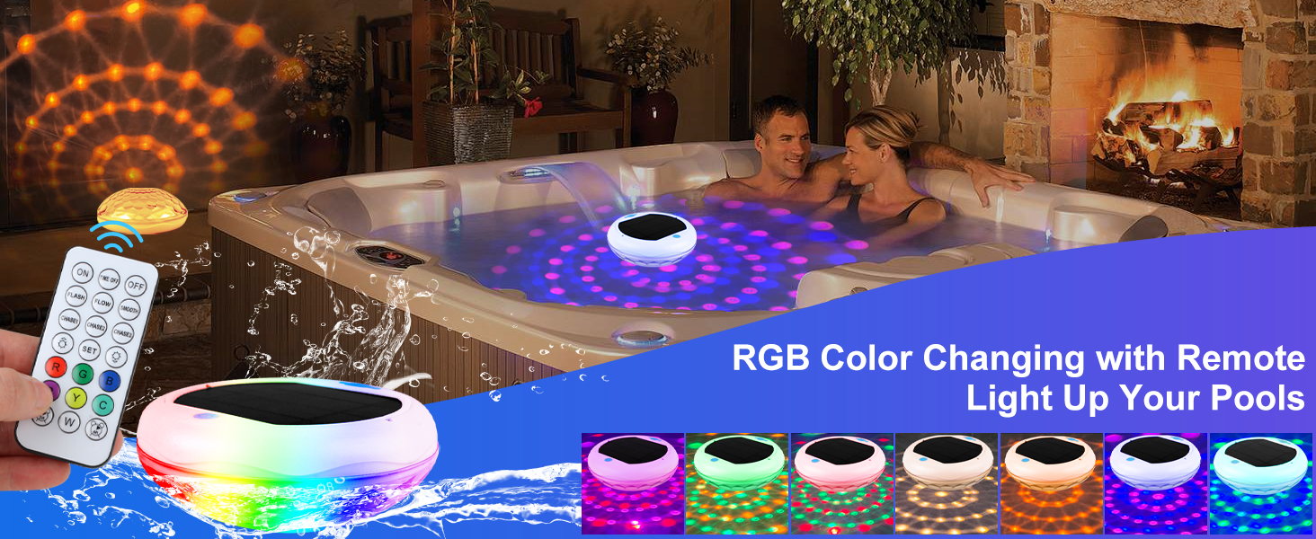 pool lights that float