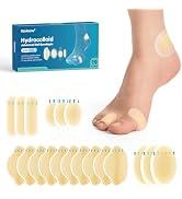 Hydrocolloid Blister Bandages Pads for Feet - Kimihome 19ct Adhesive Blisters Bandages - Waterpro...