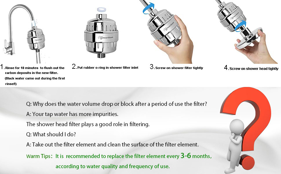 shower head filter