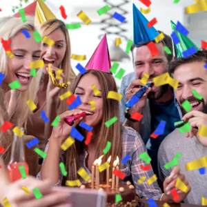 Confetti Party Poppers